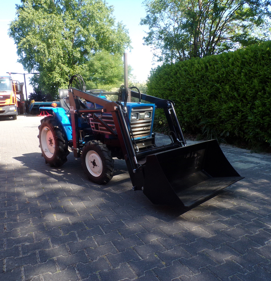 Iseki TU1500 met voorlader