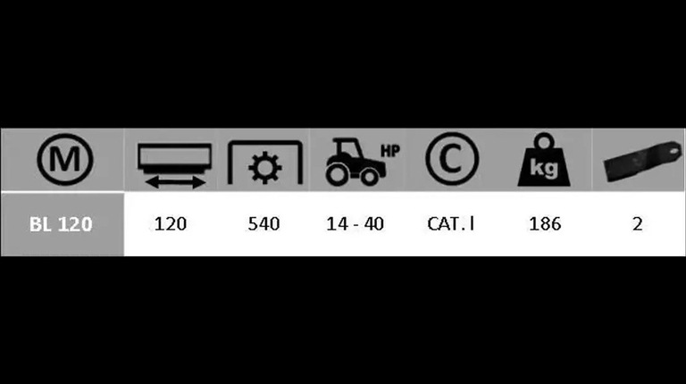 Boxer BL 120 Weilandbloter