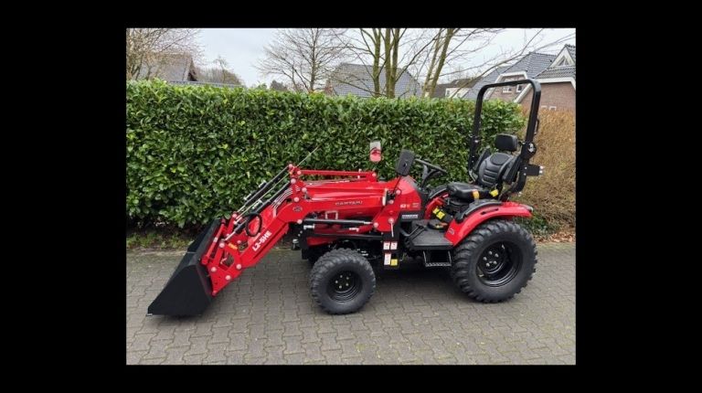 Captain D263 H met voorlader al af €220,00 per maand