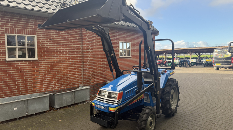 Iseki TU200 met voorlader al vanaf €125,- per maand.