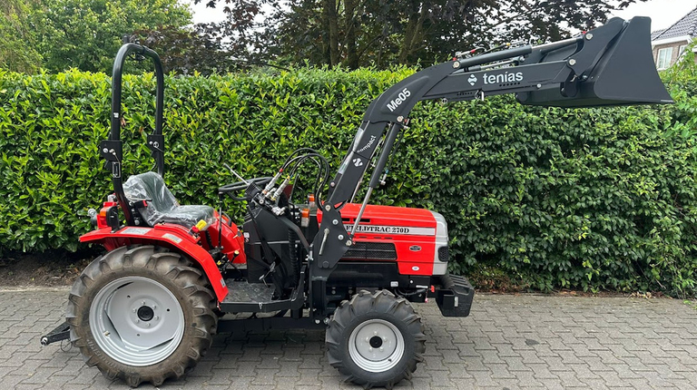 Fieldtrac 270D met voorlader al vanaf € 229,- p/maand.