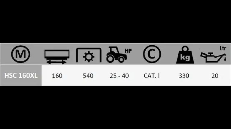 Boxer HSC 160 XL Heggenschaar