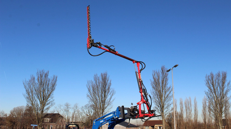 Kraffter Armmaaier Hydraulisch met Heggenschaar 180 cm