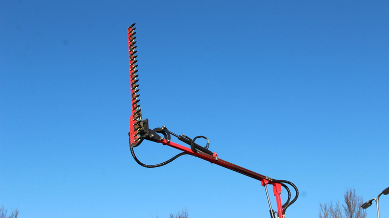 Kraffter Armmaaier Hydraulisch met Heggenschaar 180 cm