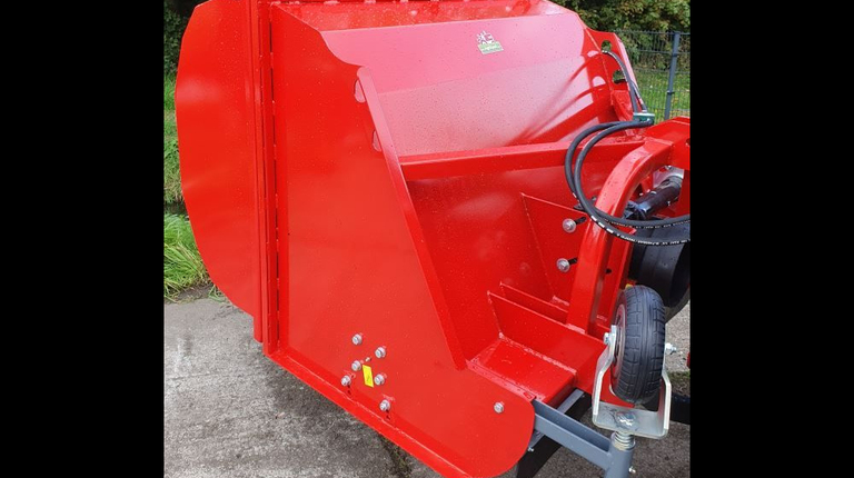 Kraffter Klepelmaaier met opvangbak 120 cm