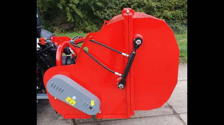 Kraffter Klepelmaaier met opvangbak 120 cm