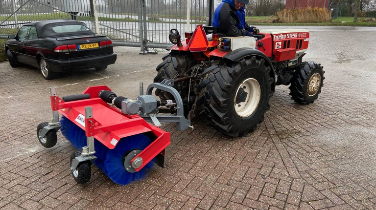 Kraffter Veegmachine 220 cm