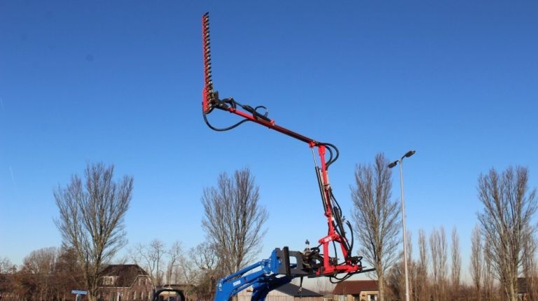 Kraffter Armmaaier Hydraulisch met Heggenschaar 180 cm