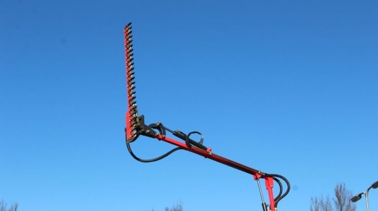 Kraffter Armmaaier Hydraulisch met Heggenschaar 180 cm
