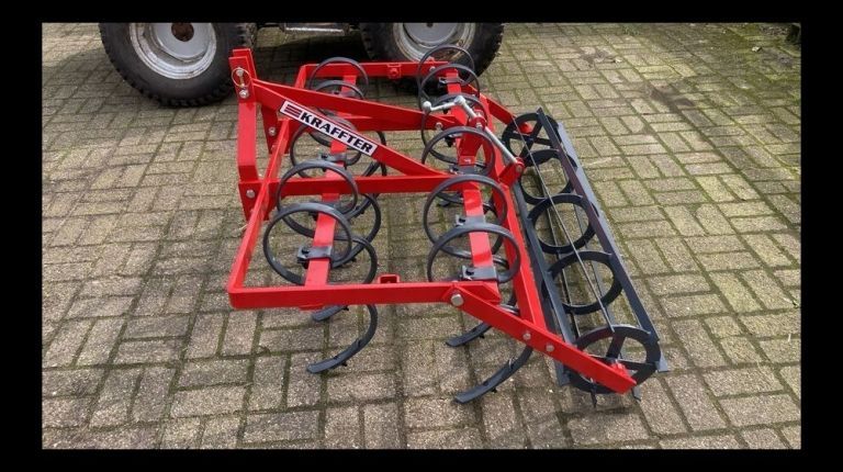 Kraffter Cultivator 11 tands met rol CSR 140