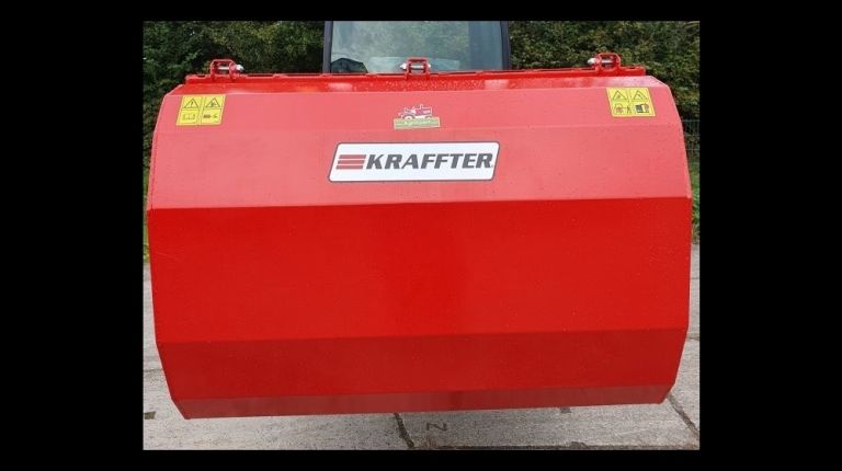 Kraffter Klepelmaaier met opvangbak 120 cm