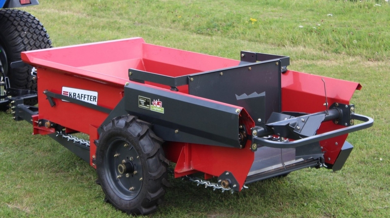 Kraffter mini mestverspreider wielaangedreven