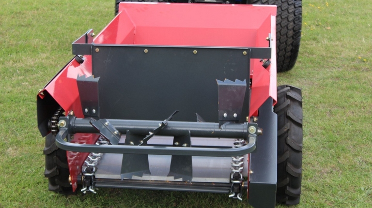 Kraffter mini mestverspreider wielaangedreven